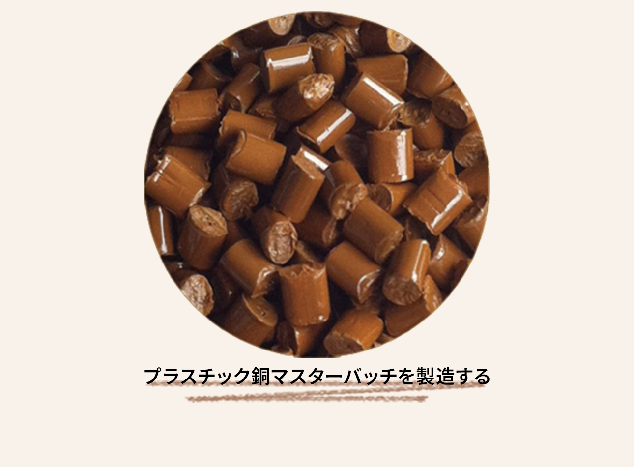 プラスチック銅マスターバッチ