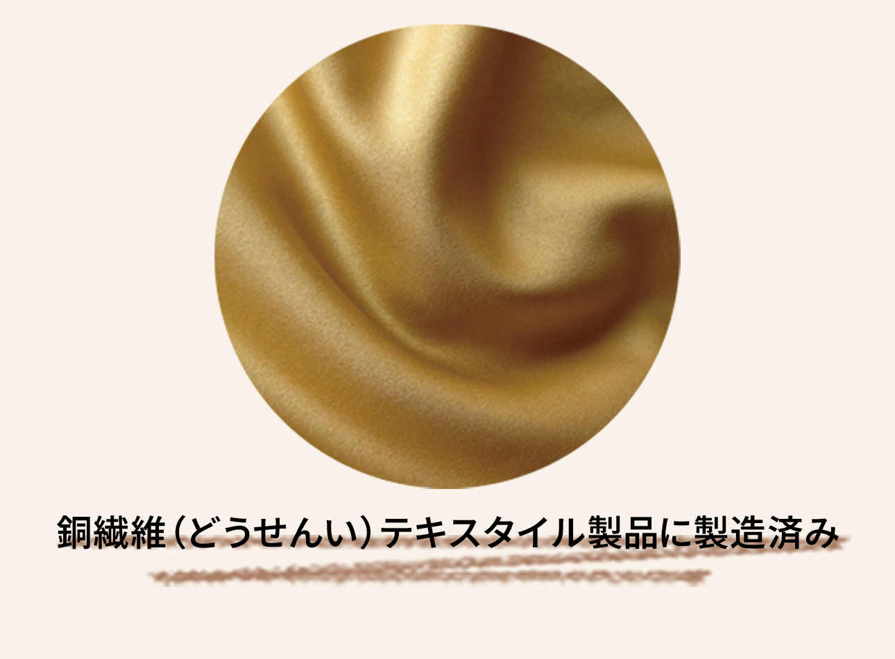 銅繊維テキスタイル